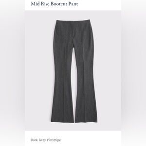 A&F Mid rise bootcut pants